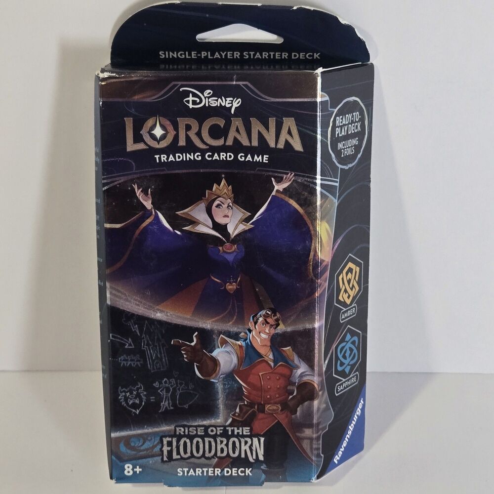 Disney Lorcana Rise of the Floodborn Starter Deck TCG Ravensburger NEW